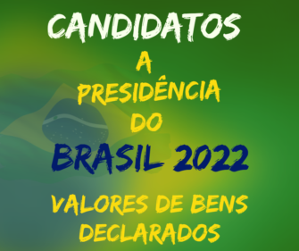 O Patrimônio declarado de cada candidato a presidente do Brasil 2022